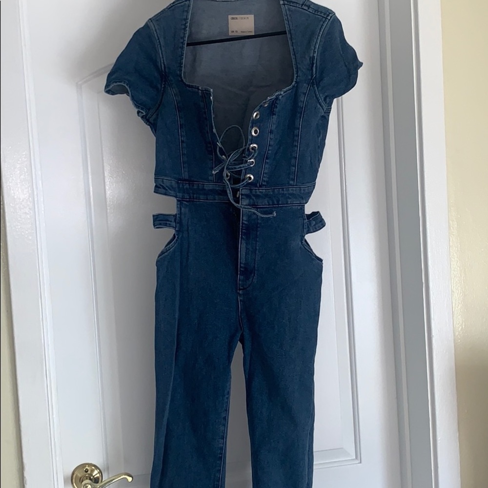 Denim jumpsuit
